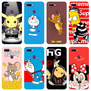Ốp Điện Thoại TPU Dẻo Họa Tiết Hoạt Hình Dễ Thương Cho OPPO F9 OPPOF9