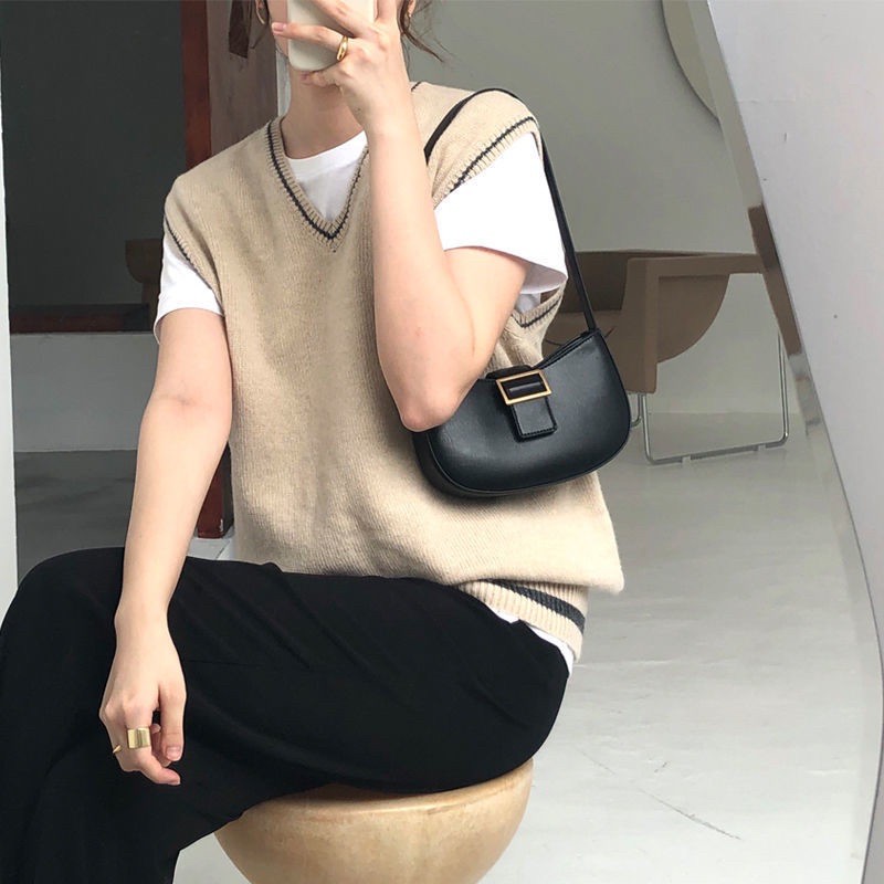 Túi cắp nách Hàn Quốc 2021 size bé nhưng đựng vừa điện thoại | BigBuy360 - bigbuy360.vn