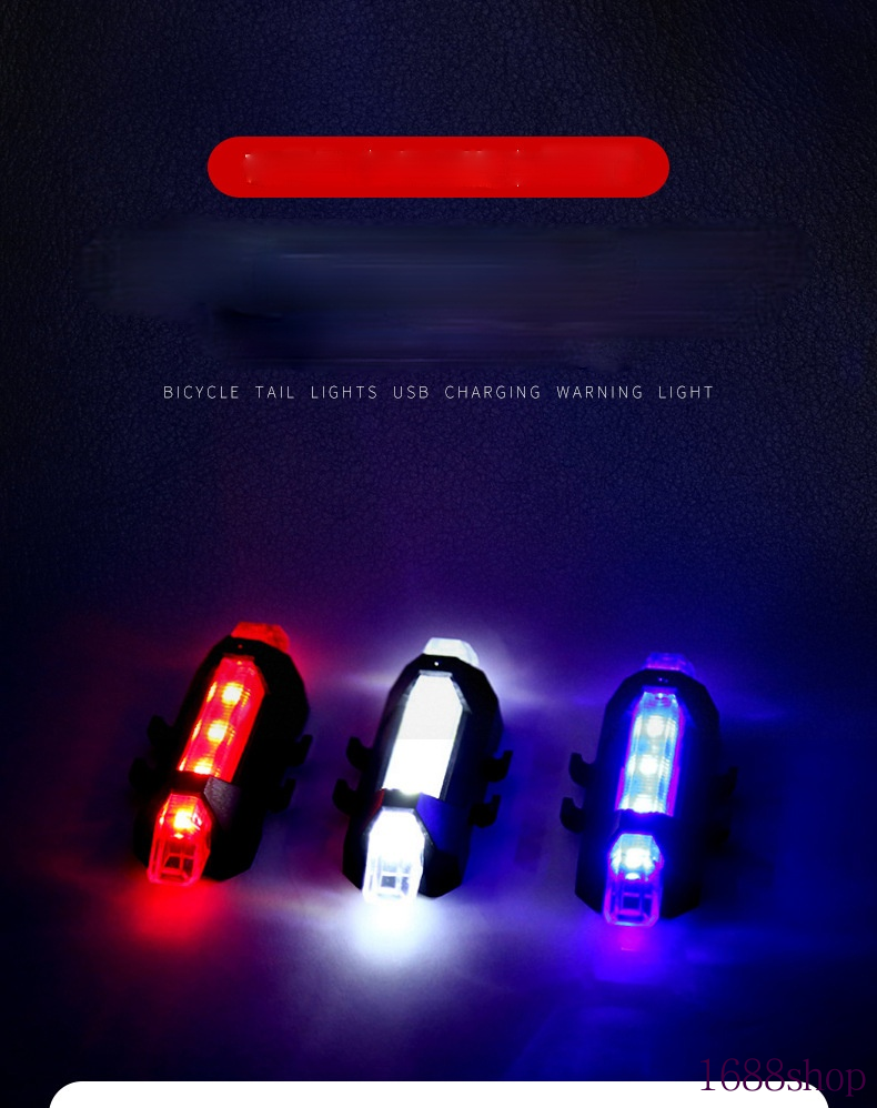 Đèn LED tín hiệu gắn xe đạp tiện dụng