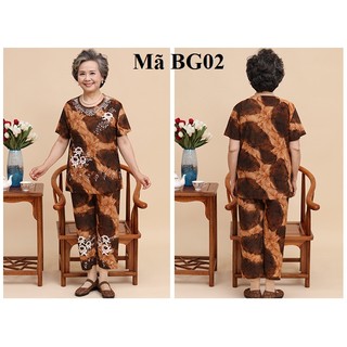 Bộ đồ mặc nhà cho bà già BG02,BG02T