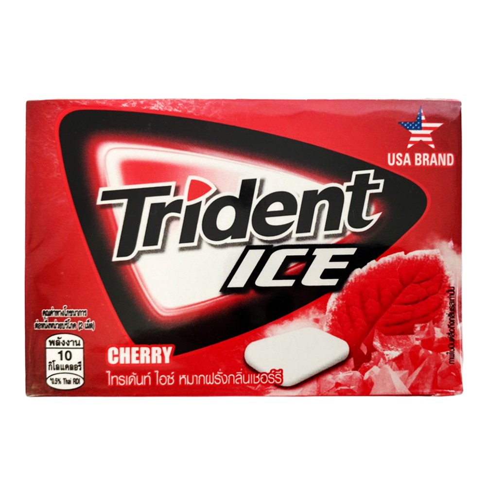 [Chính Hãng] Kẹo Gum Không Đường Trident Ice Vỉ 11,2g ( 2 vị )