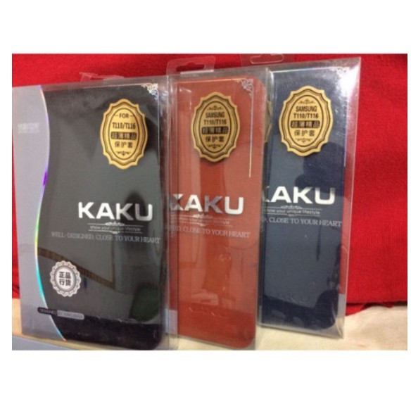 Bao da Kaku cho T110/ T111/t116 Galaxy Tab 3 lite/ tab 3V