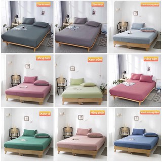Bộ ga gối cotton tici