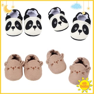 Unisex Baby Kids Crib Shoes Knitted Cotton Casual Prewalker Shoes