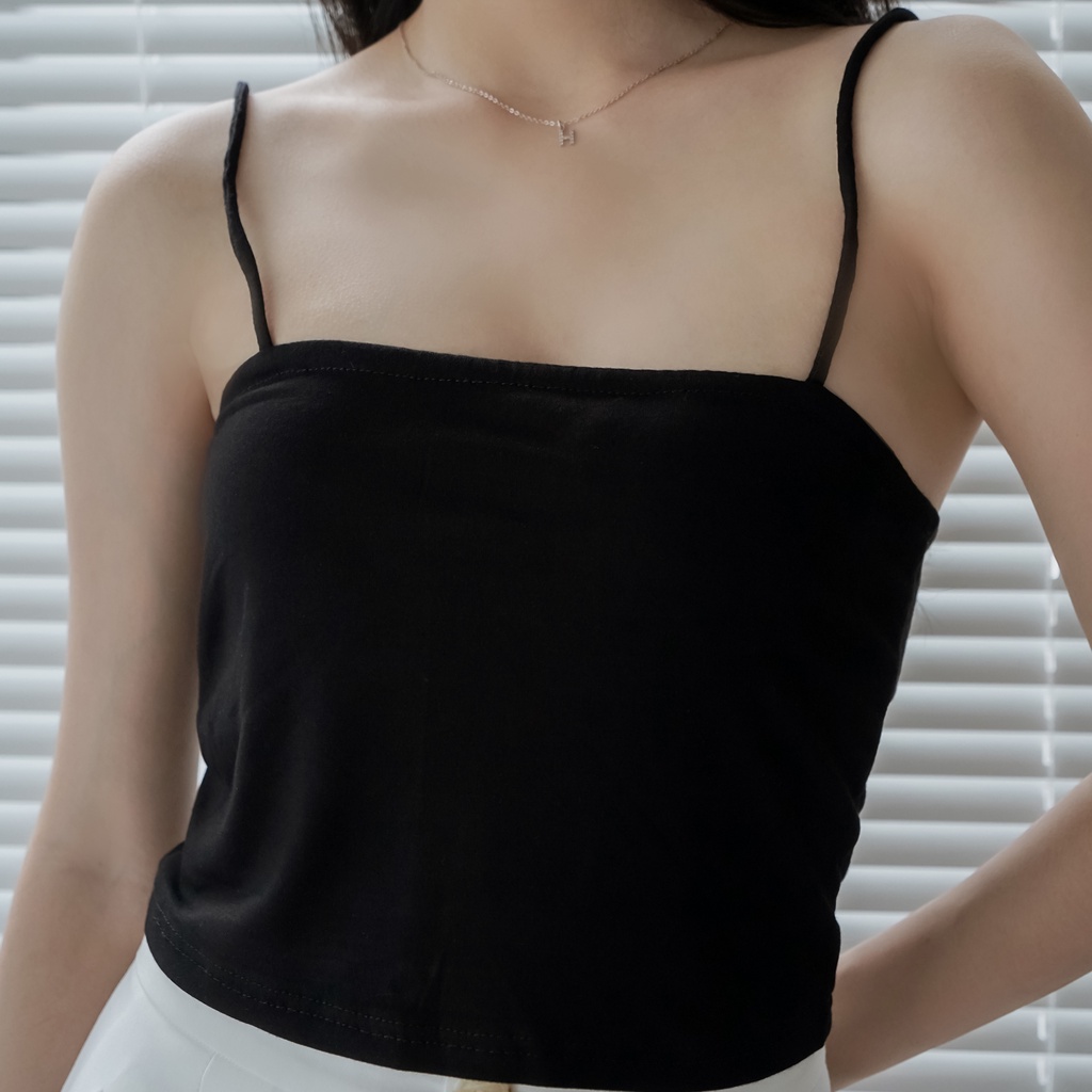 Áo kiểu nữ croptop hai dây Jiah [ Méo shop ] | BigBuy360 - bigbuy360.vn