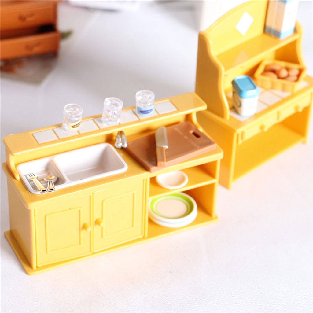 Wis| Bộ Mô Hình Nội Thất Mini Trang Trí Nhà Búp Bê