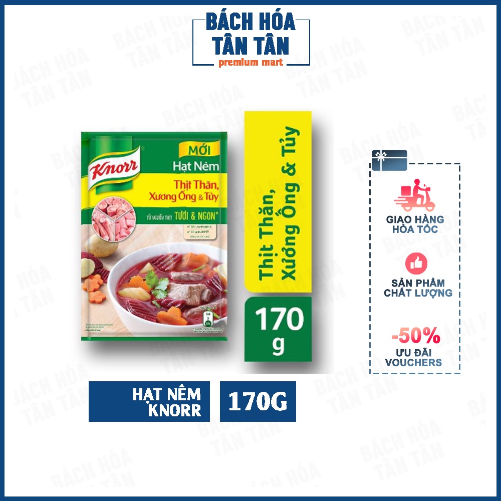 Hạt nêm Knorr, gói 170g