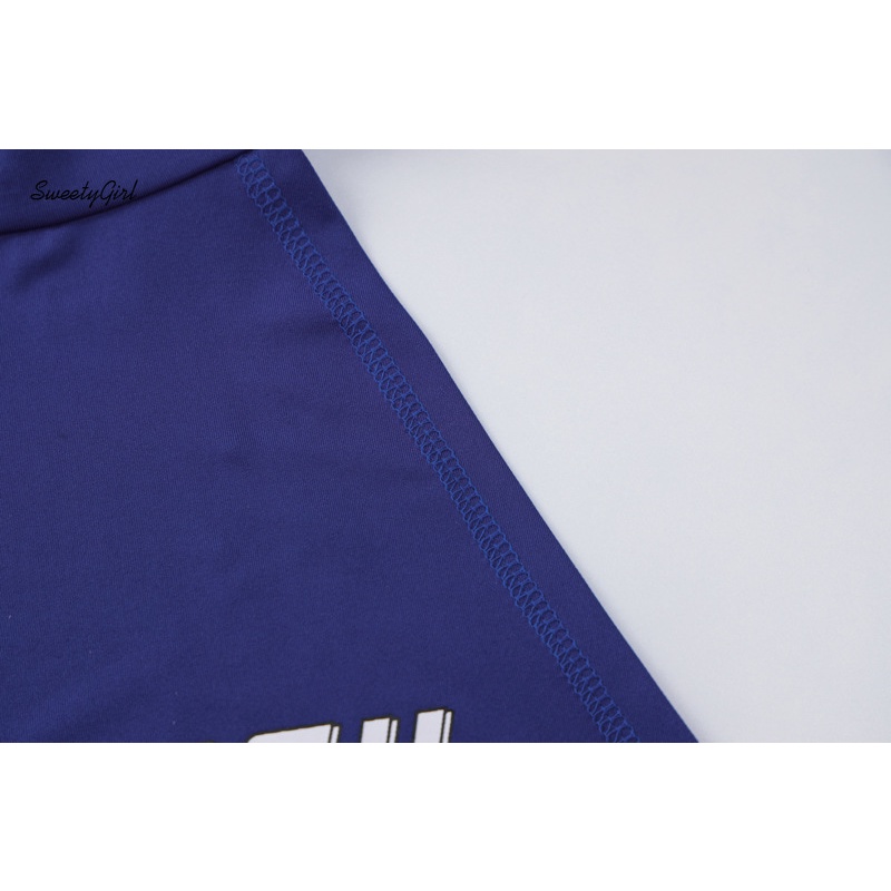 Áo Ống In Chữ Tương Phản 2022 Màu Sắc Tương Phản Quyến Rũ Dành Cho Nữ