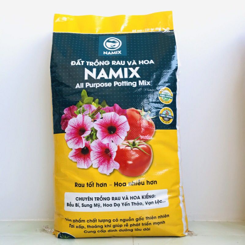 ĐẤT SẠCH TRỒNG CHẬU NAMIX(Bán theo giá 1KG)