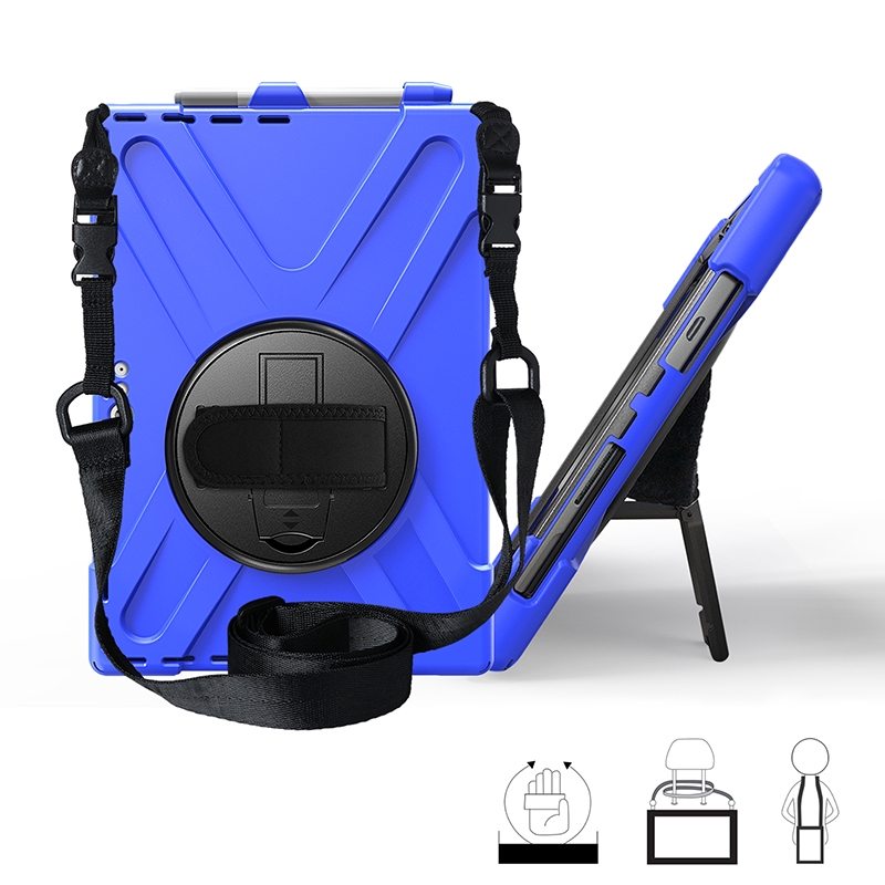 Vỏ chống rơi case for Microsoft Surface Pro 4 5 6 7 Vỏ bảo vệ cover Pro7 Ốp lưng with khe cắm bút hand dây đeo vai