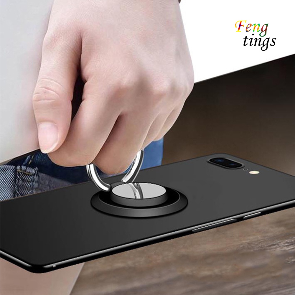 Giá Đỡ Điện Thoại Xoay 360 Độ Có Nam Châm Gắn Xe Hơi Tiện Dụng