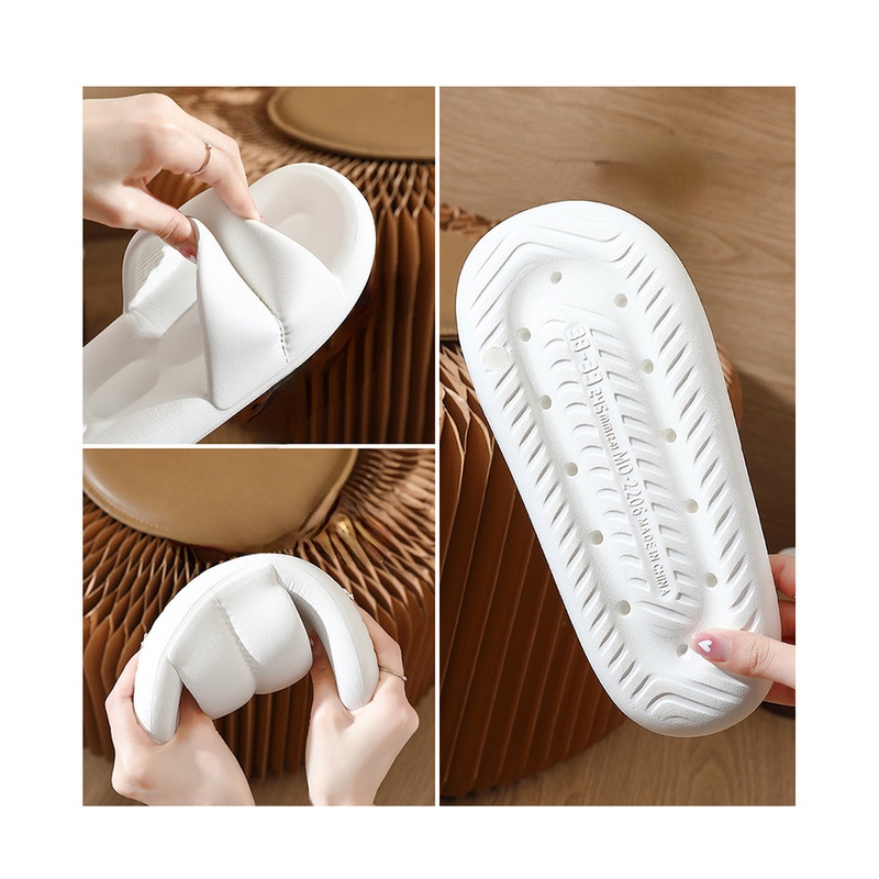 Dép Quai Ngang Đế Dày Chống Trượt Thời Trang Mùa Hè Cho Nữ