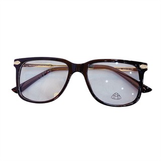 Kính Gọng Cận Mắt Vuông MayBach Gọng Vàng Sang Chảnh Cho Nam Nữ Tặng Kèm Hộp Chống Xước PB020 - Kính Cận Nam Nữ Cực Đẹp