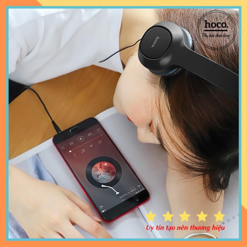 Tai Nghe Chụp Tai Có Mic Hoco W24