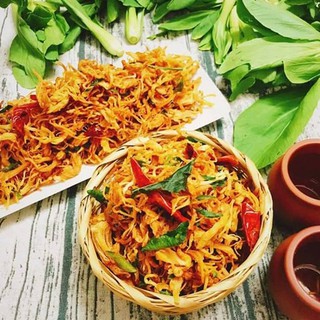 500g khô gà lá chanh loại ngon-vsattp
