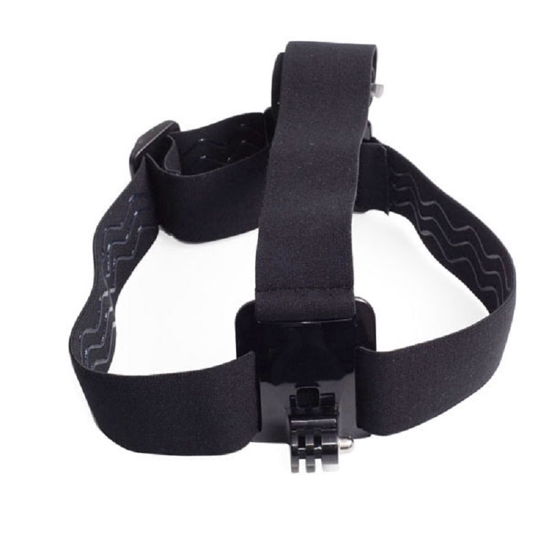 Đàn hồi có thể điều chỉnh Harness Trưởng Strap Núi Belt cho GoPro HD Anh hùng 1/2/3/4/5/6/7 SJCAM Đen Hành động Phụ