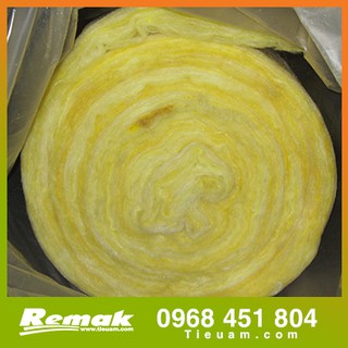 Bông sợi thủy tinh Cách nhiệt Chống cháy T12 không bạc Remak | Bông sợi thủy tinh dạng cuộn Cách âm, Chống nóng