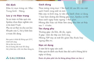 Gel trị mụn EPIDUO 15g