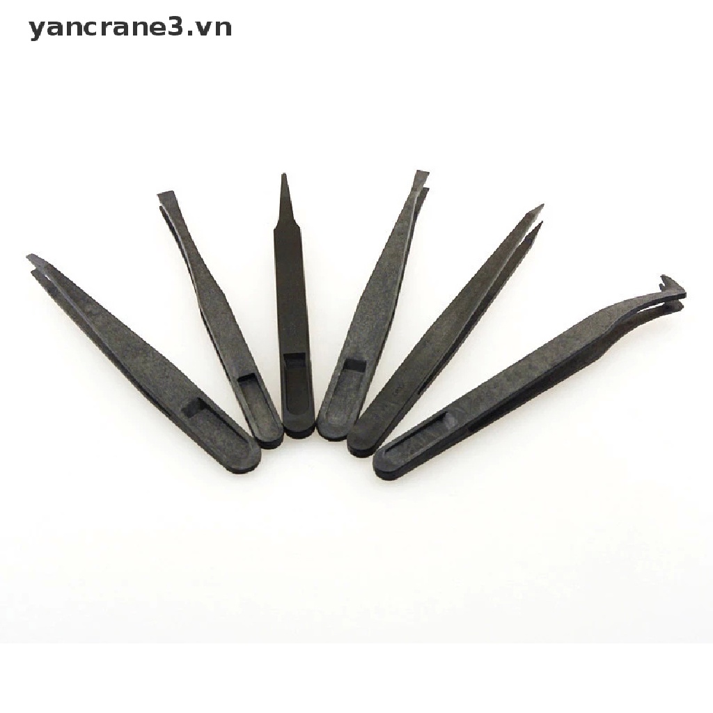 (Hàng Mới Về) Nhíp Nhựa PPS + Sợi Nhựa Nhiều Màu Sắc Kích Thước 12x1.1x1.4cm / 4.7