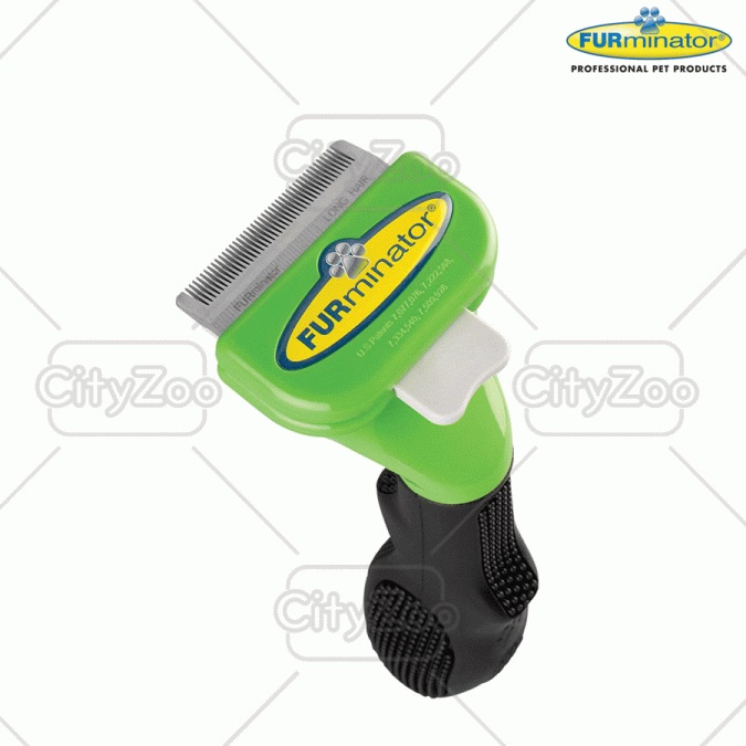 Lược chải ngăn rụng lông cho chó lông dài Furminator Deshedding