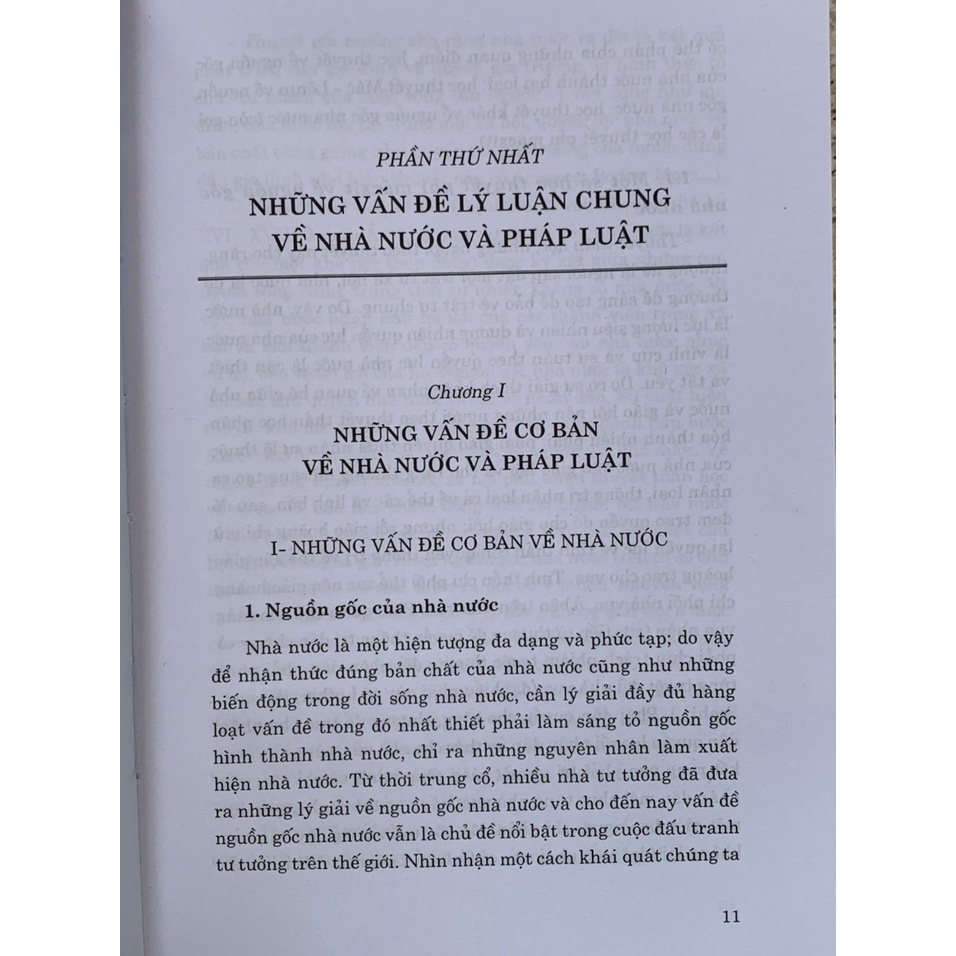 Sách- Pháp luật đại cương - Dùng trong các trường đại học, cao đẳng và trung cấp