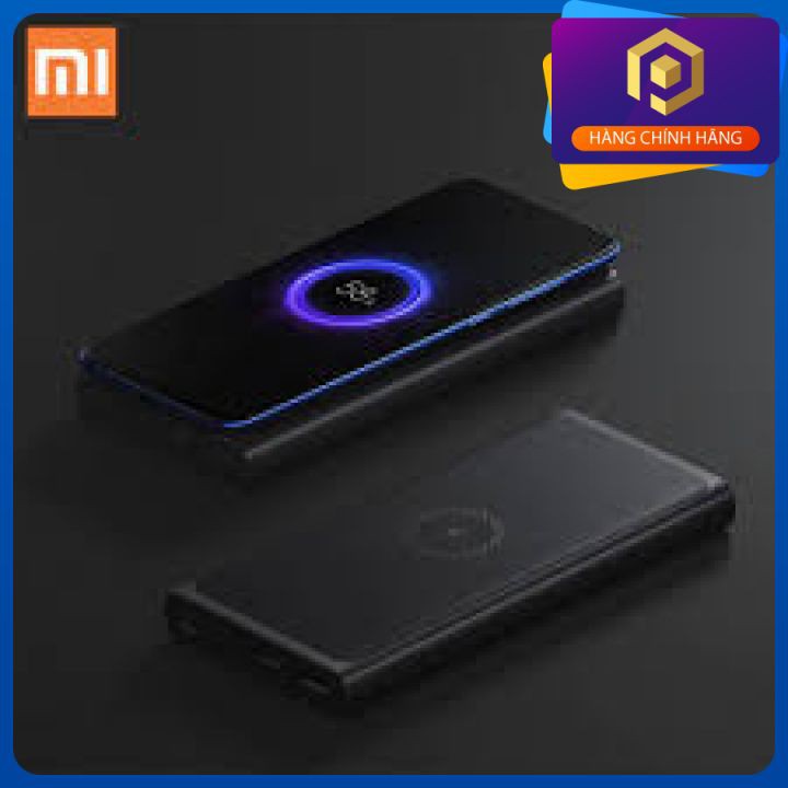 [chính hãng] Pin sạc dự phòng không dây Xiaomi 10000mAh 2019 - Sạc dự phòng tích hợp sạc không dây 10000mAh Xiaomi lite