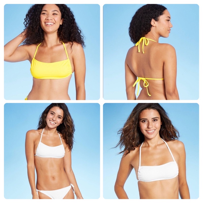 Bikini Nữ Hai Mảnh Nhiều Kiểu Sẵn Mút Ngực Hàng Xuất