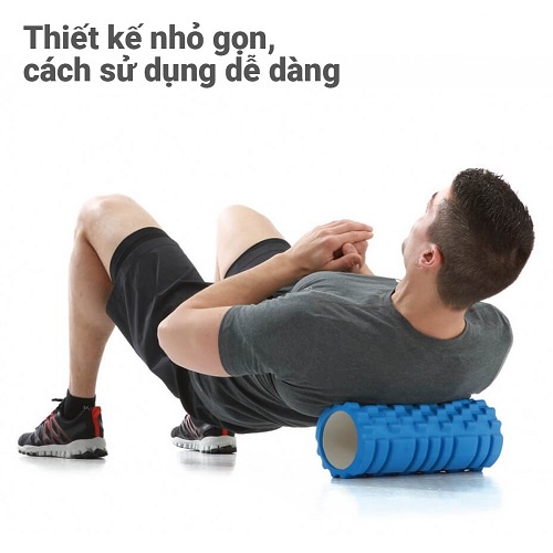 Con Lăn Massage Yoga Gai Dẹt 33cm Cao Cấp - M-BODY SPORT