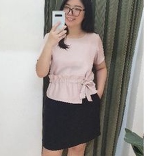 Bigsize công sở - Set Đồ Giấu Bụng Size Lớn  - Có Video