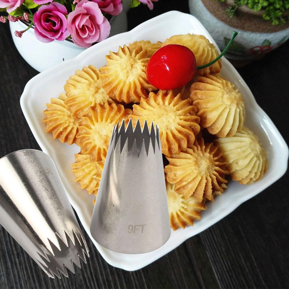 SUENIN Đuôi Bắt Bông Kem Trang Trí Bánh Bằng Thép Không Gỉ