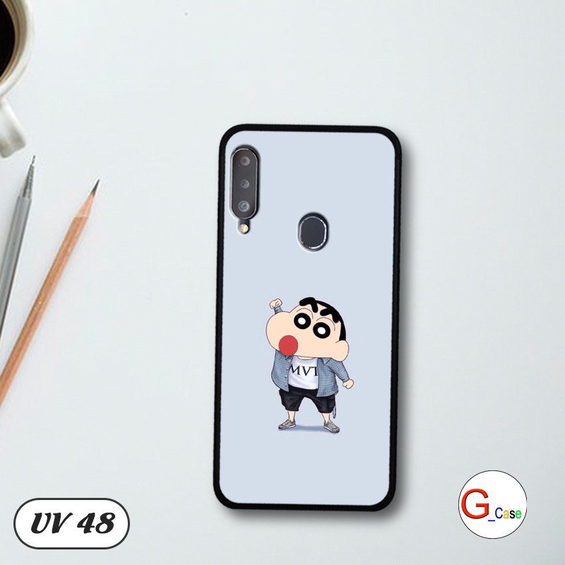 Ốp điện thoại Samsung Galaxy A20s - lưng nhám viền dẻo