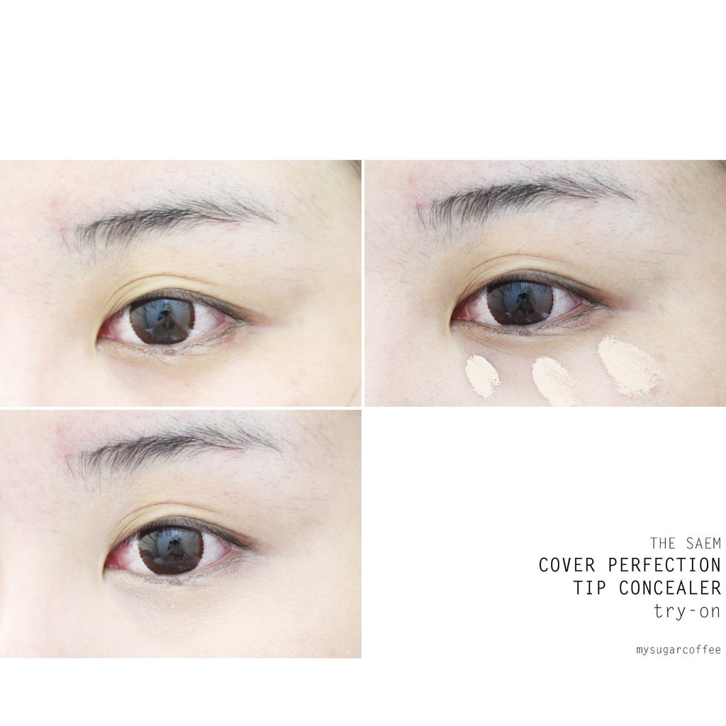 [Combo 2 sản phẩm] Kem che khuyết điểm The Saem Cover Perfection Tip Concealer (6.5g x 2SP) | BigBuy360 - bigbuy360.vn