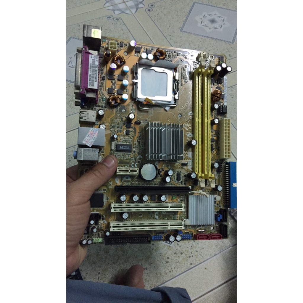 Main Asus 945 p5gc-mx chay dc e8xxx hàng zin tháo máy