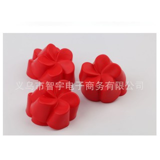 Set 10 Khuôn Cupcake Silicon Hoa Sứ