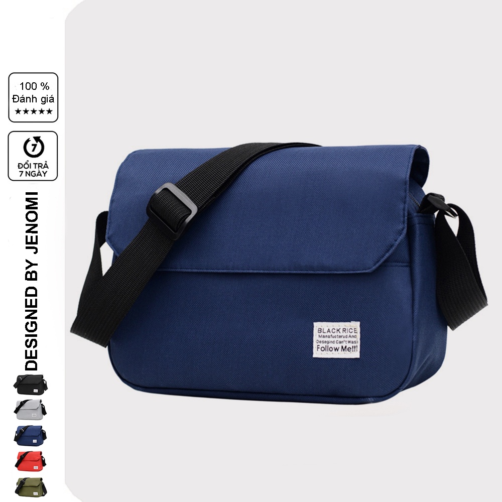 Túi đeo chéo nam phong cách hàn quốc, túi đeo chéo unisex vải canvas bền bỉ TX04