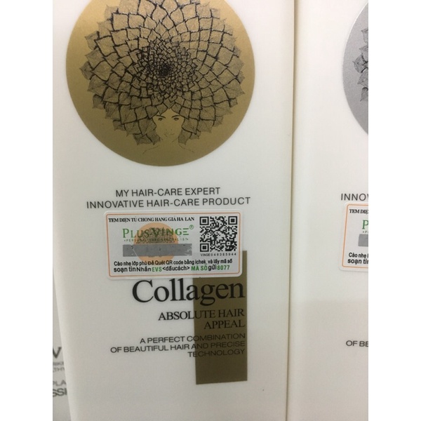Dầu gội xả phục hồi mọc tóc collagen 1000ml hương thơm nước hoa