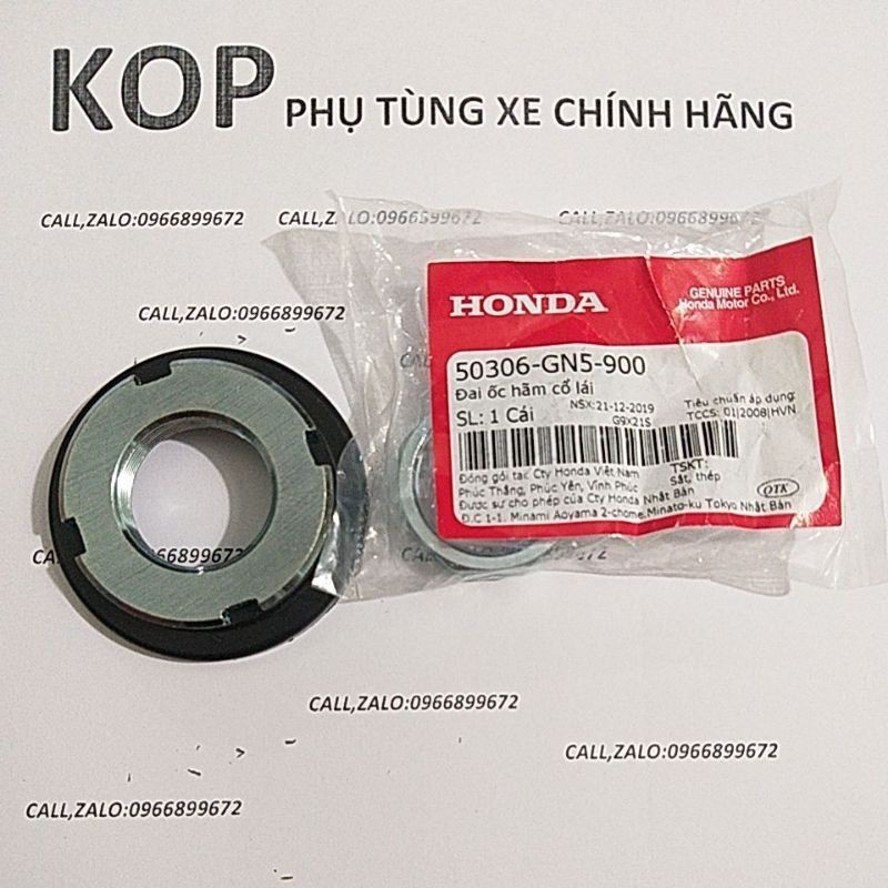 Bộ đai ốc hãm cổ lái xe DREAM WAVE