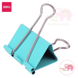 Kẹp giấy 32mm Deli E8553A (hộp 24 chiếc)