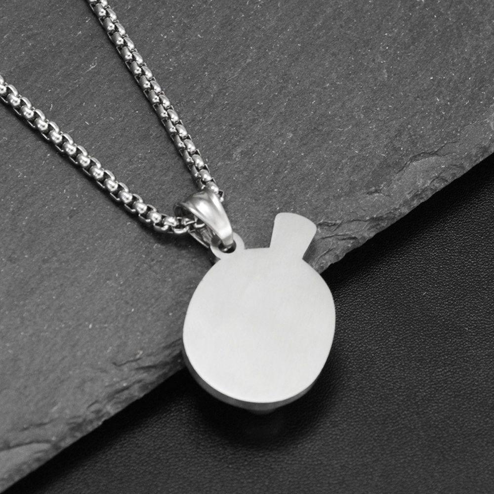 Vòng Cổ Thể Thao Mặt Pong Pong Pong Phong Cách Đường Phố VANES1 Thời Trang Cho Nam