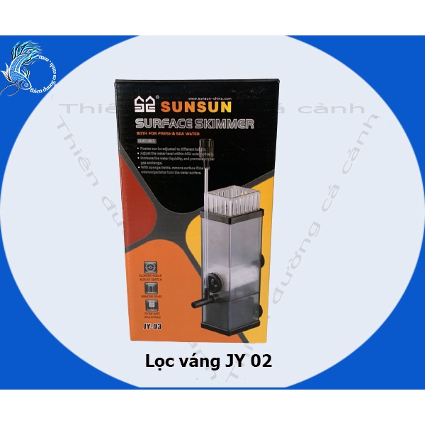 Lọc váng hút mặt hồ cá -lọc mặt sunsun JY02-SUNSUN JY 03