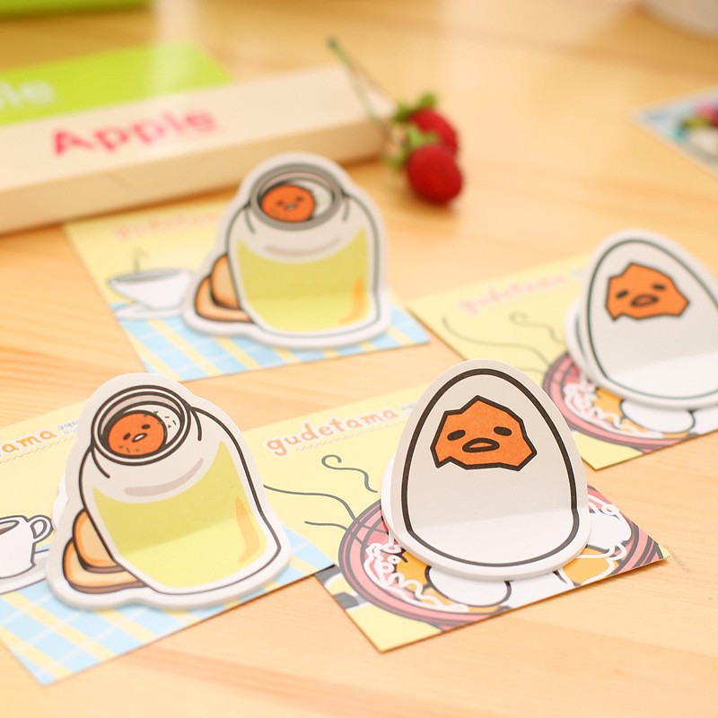 Tập giấy note trứng lười Gudetama