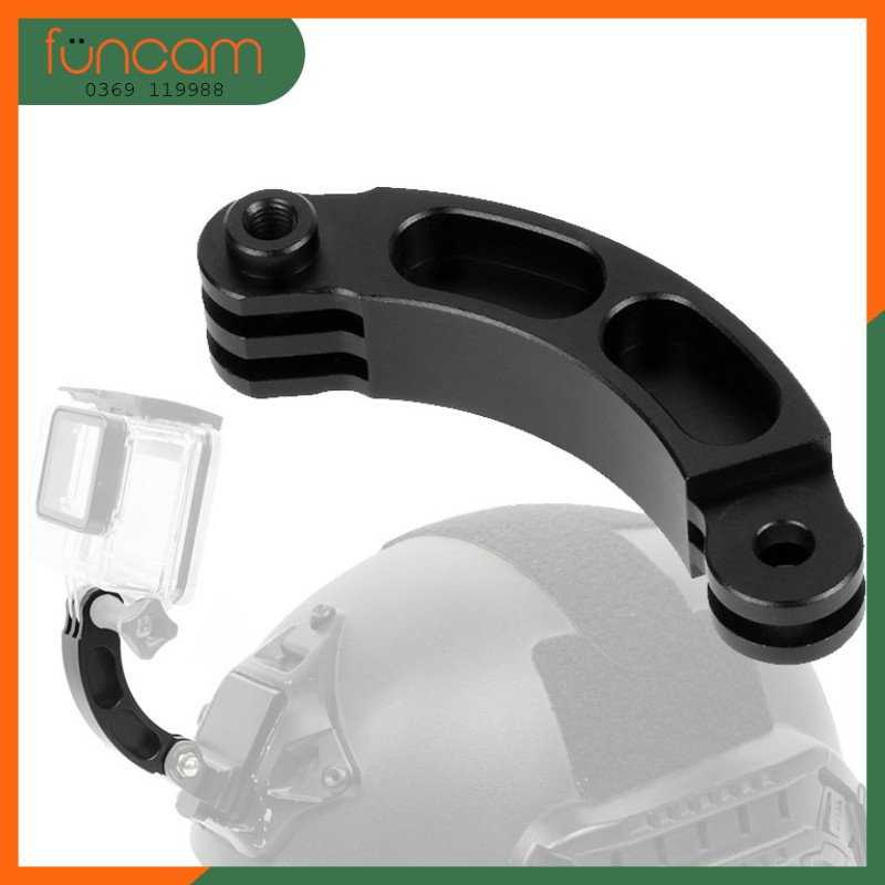 Thanh nối gắn Gopro lên nón bảo hiểm (CNC) | BigBuy360 - bigbuy360.vn