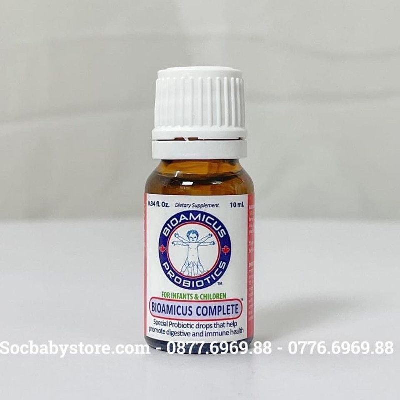 Men vi sinh 10 chủng BioAmicus Complete 10ml