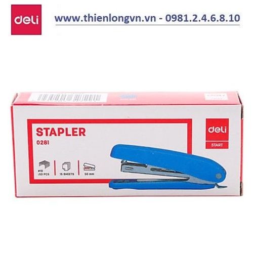 Dập ghim bấm kim số 10 Deli 0281