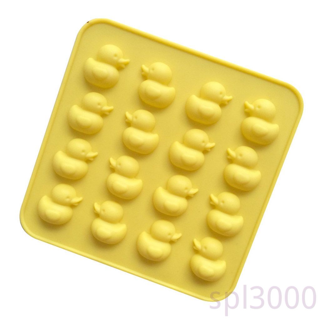 Khuôn Làm Bánh 16 Ngăn Bằng Silicon