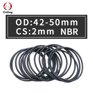 Set 20 vòng đệm cao su 2mm od42 / 43 / 45 / 46 / 47 / 48 / 49 / 50 * 2mm chống thấm nước