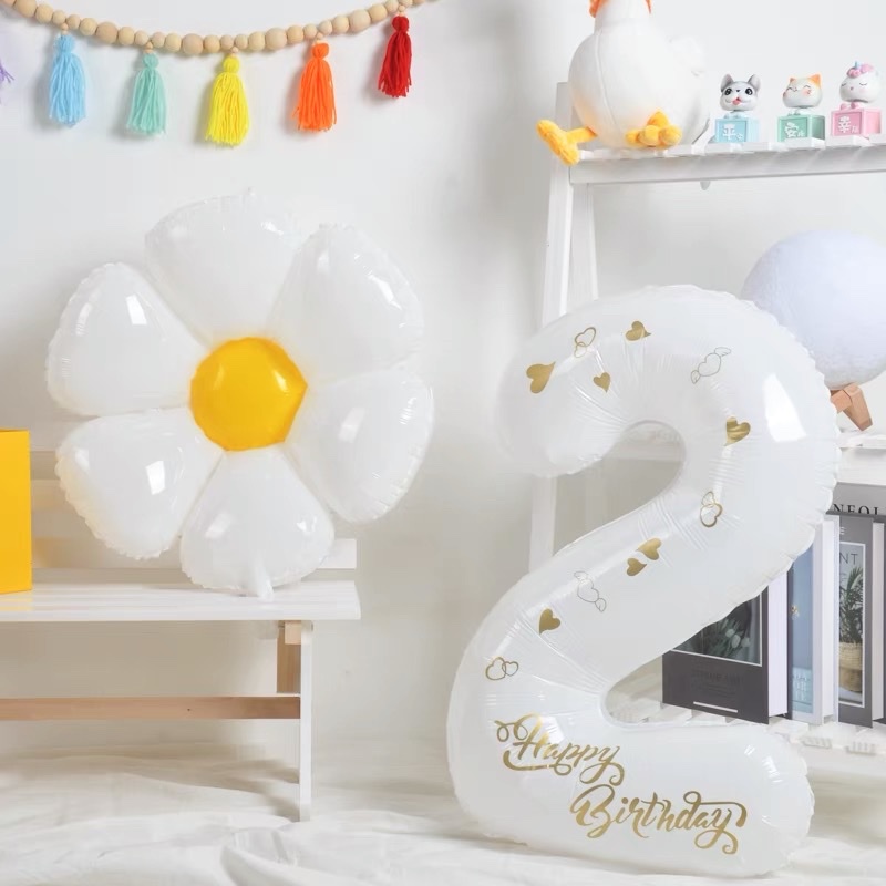 Bóng số màu trắng 32inch / 70 cm ( white )