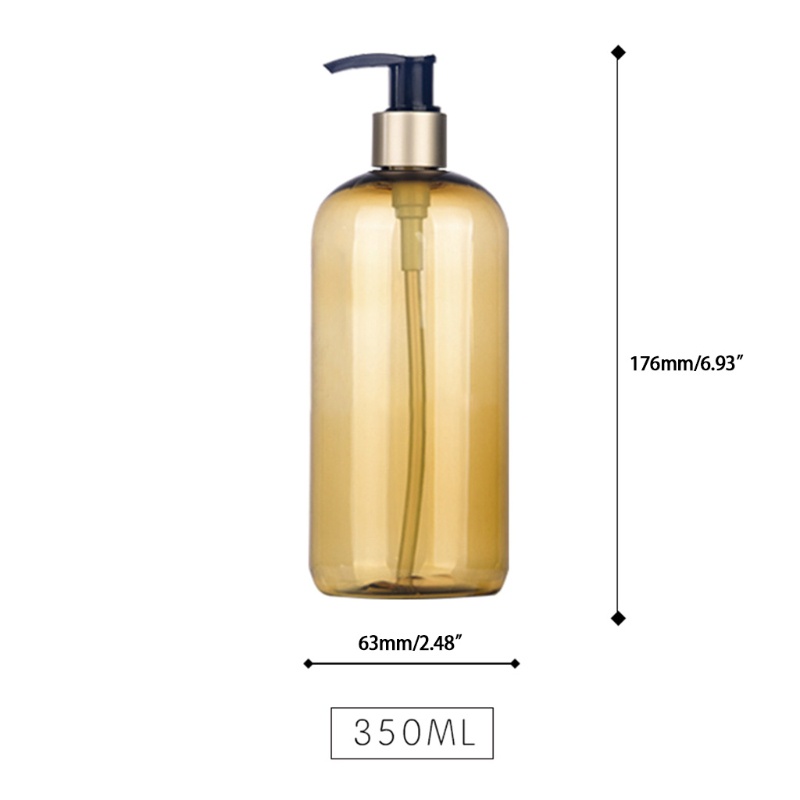 Set 2 Chai Nhựa Rỗng Dạng Bơm 350ML