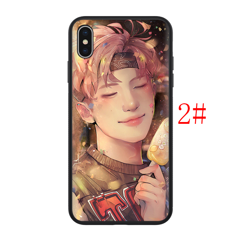 Ốp điện thoại silicon mềm TPU in hình W107 Korean Boys Fake Love cho iPhone 11 12 Pro Mini XS Max X XR