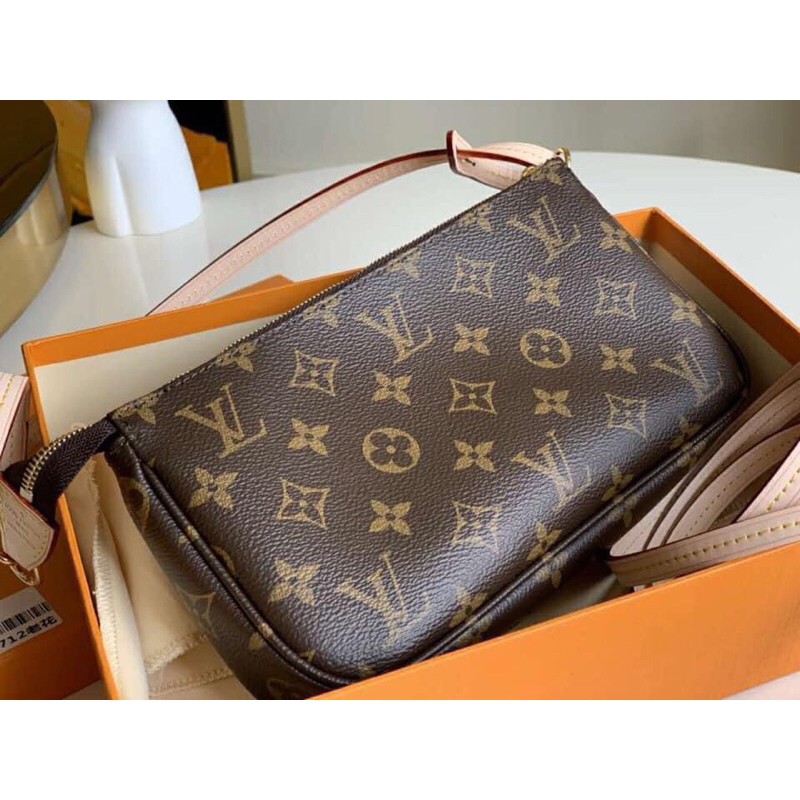 Túi xách POCHETETE ACES SORIES SUPER CHẤT DA THẬT NGẤM NƯỚC, ĐỔI MÀU | BigBuy360 - bigbuy360.vn